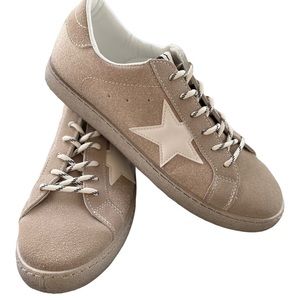 Grace & Lace Star Sneakers Rose Gold Size 10.5
